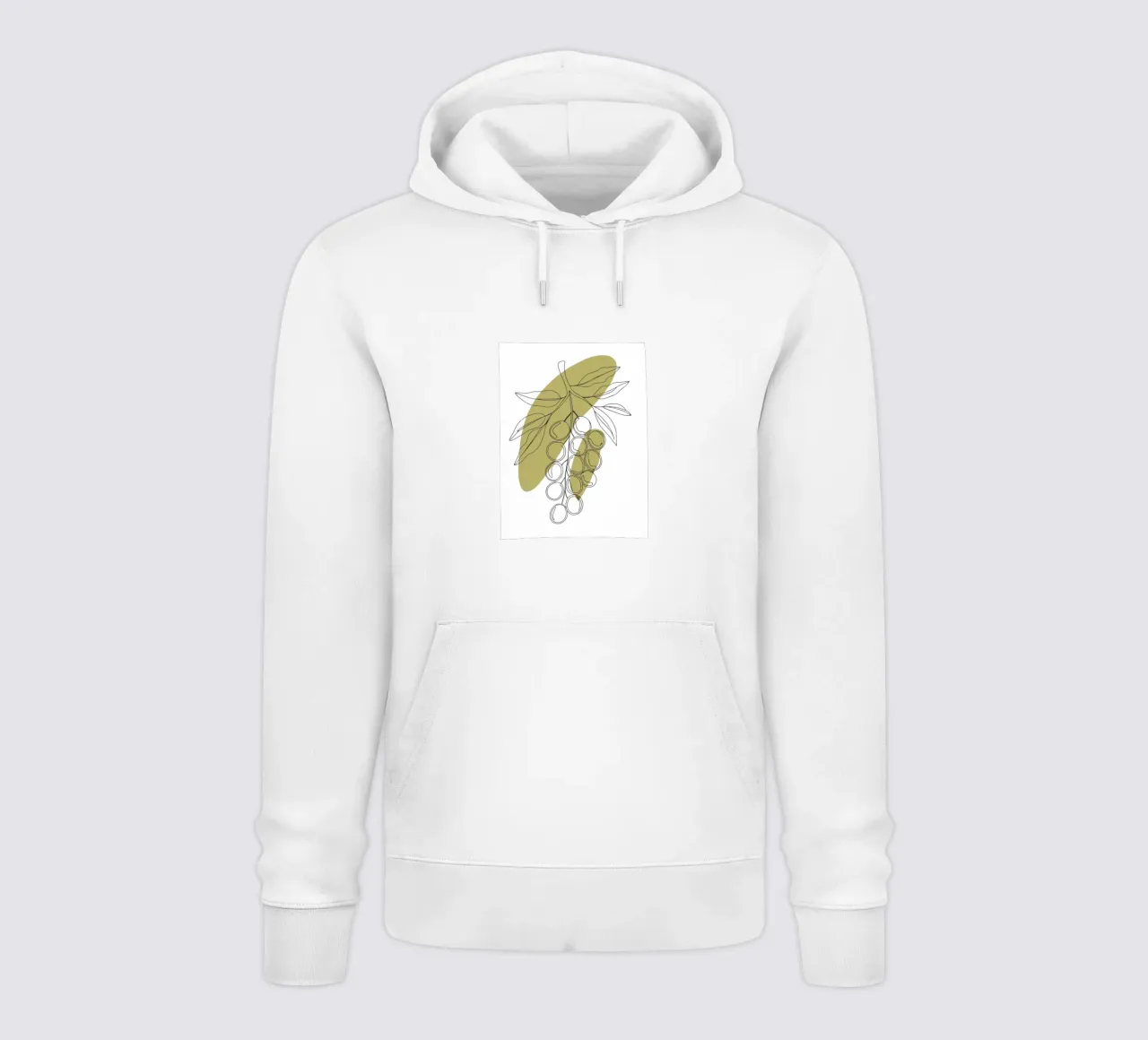 Uva minimalista felpa con cappuccio da RELAXING TOUCH