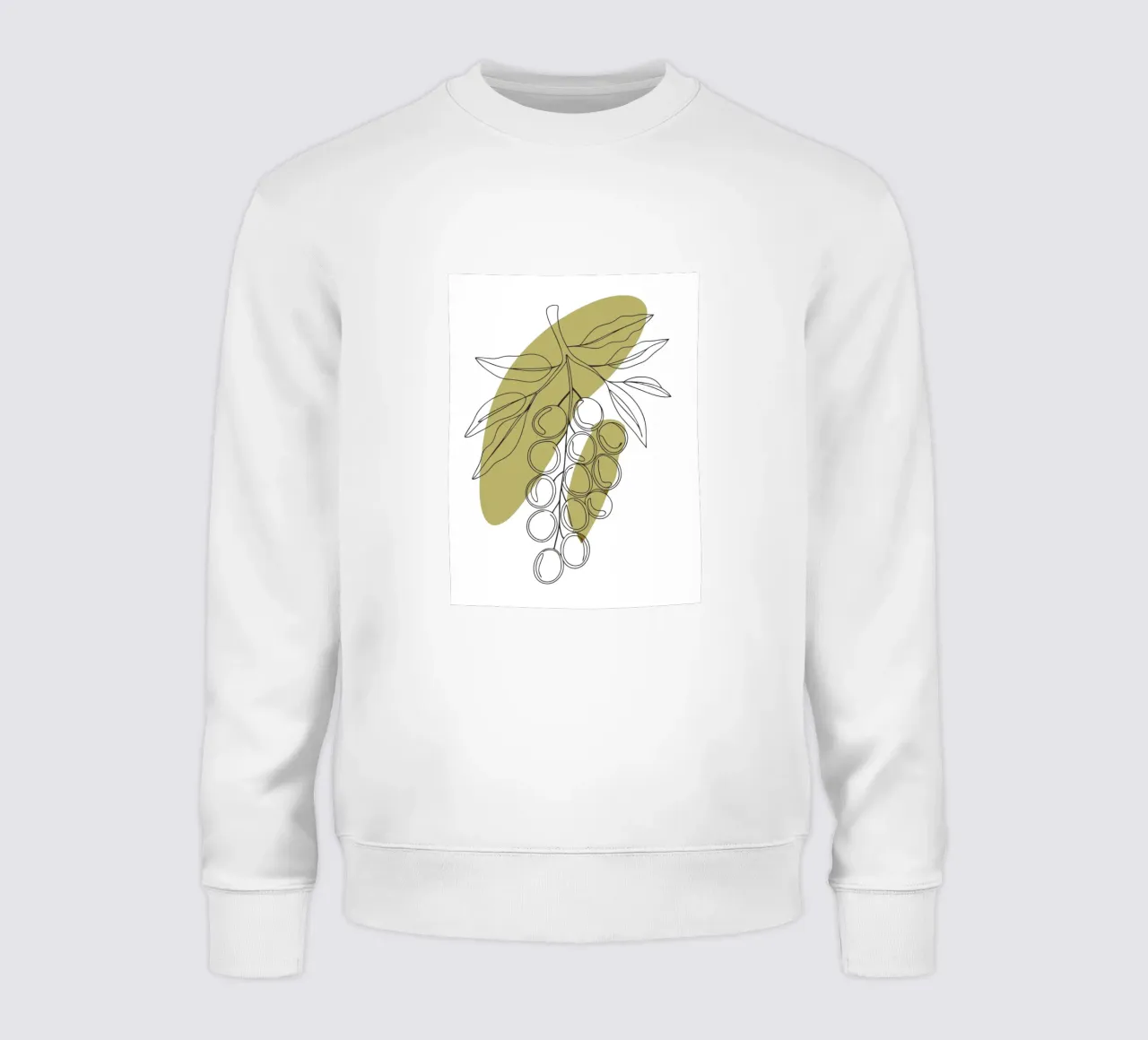 Uva minimalista felpa da RELAXING TOUCH