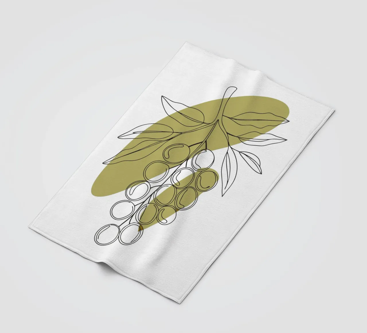 Uva minimalista coperta in pile da RELAXING TOUCH