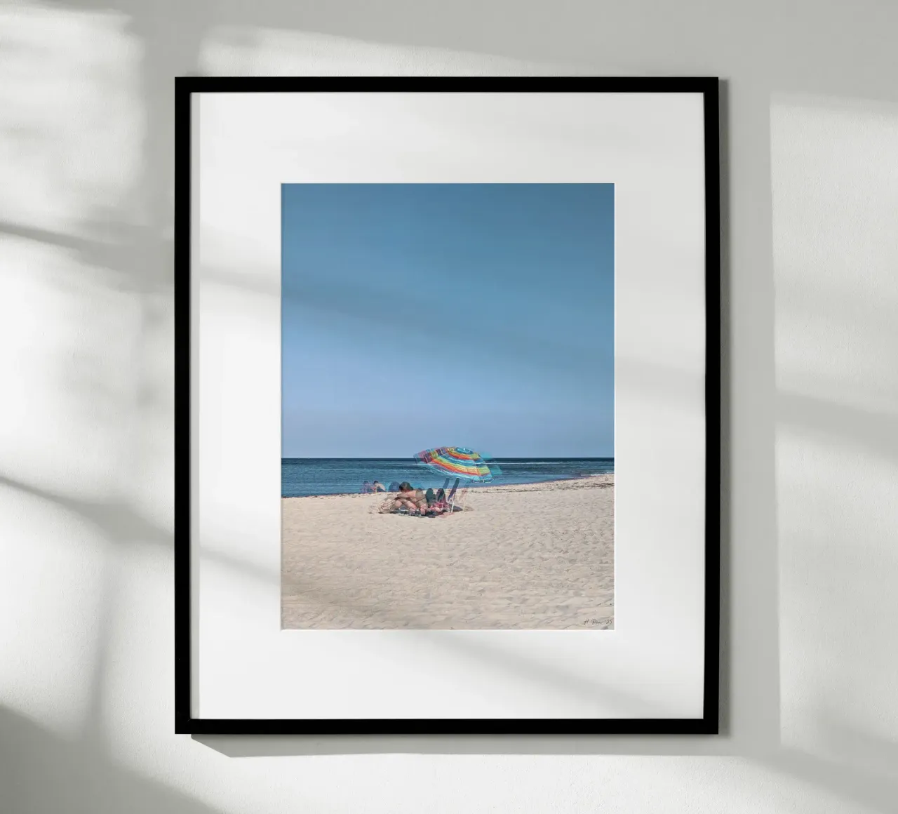 Giornata da sogno in spiaggia sull'isola di Armona carta hahnemühle da Hecate Pim Designs