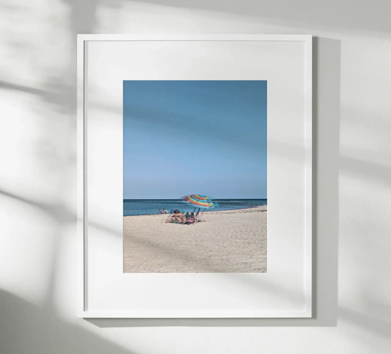 Giornata da sogno in spiaggia sull'isola di Armona carta hahnemühle da Hecate Pim Designs