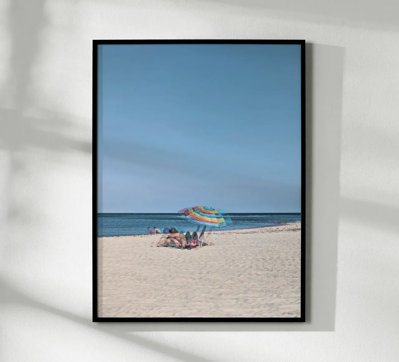 Giornata da sogno in spiaggia sull'isola di Armona carta hahnemühle da Hecate Pim Designs