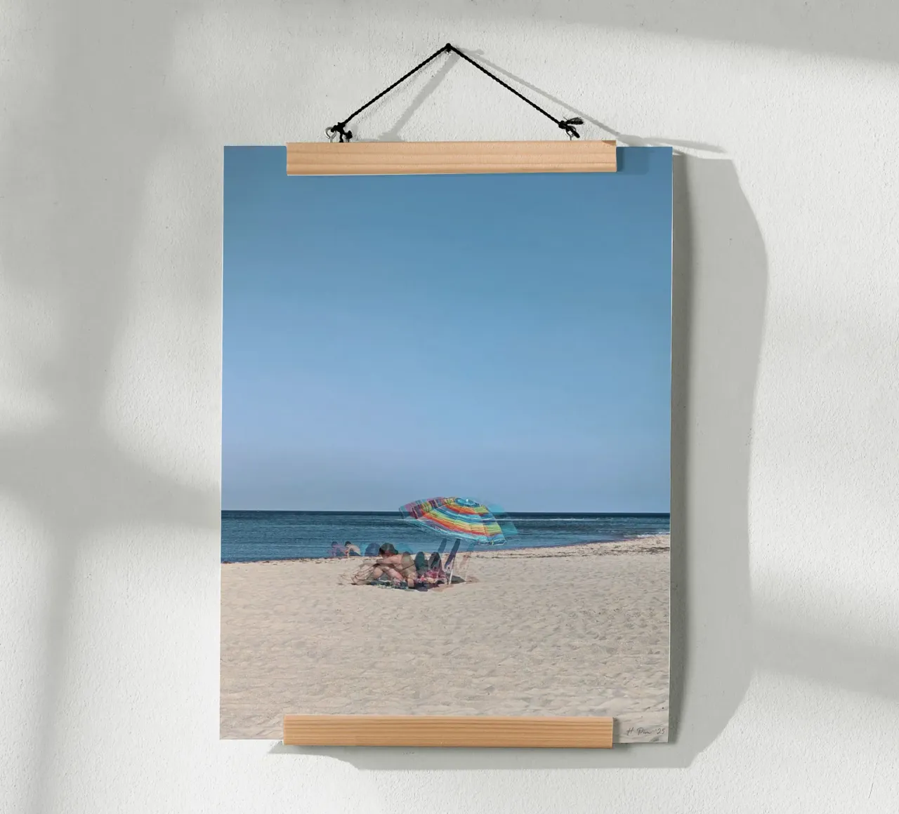 Giornata da sogno in spiaggia sull'isola di Armona carta hahnemühle da Hecate Pim Designs