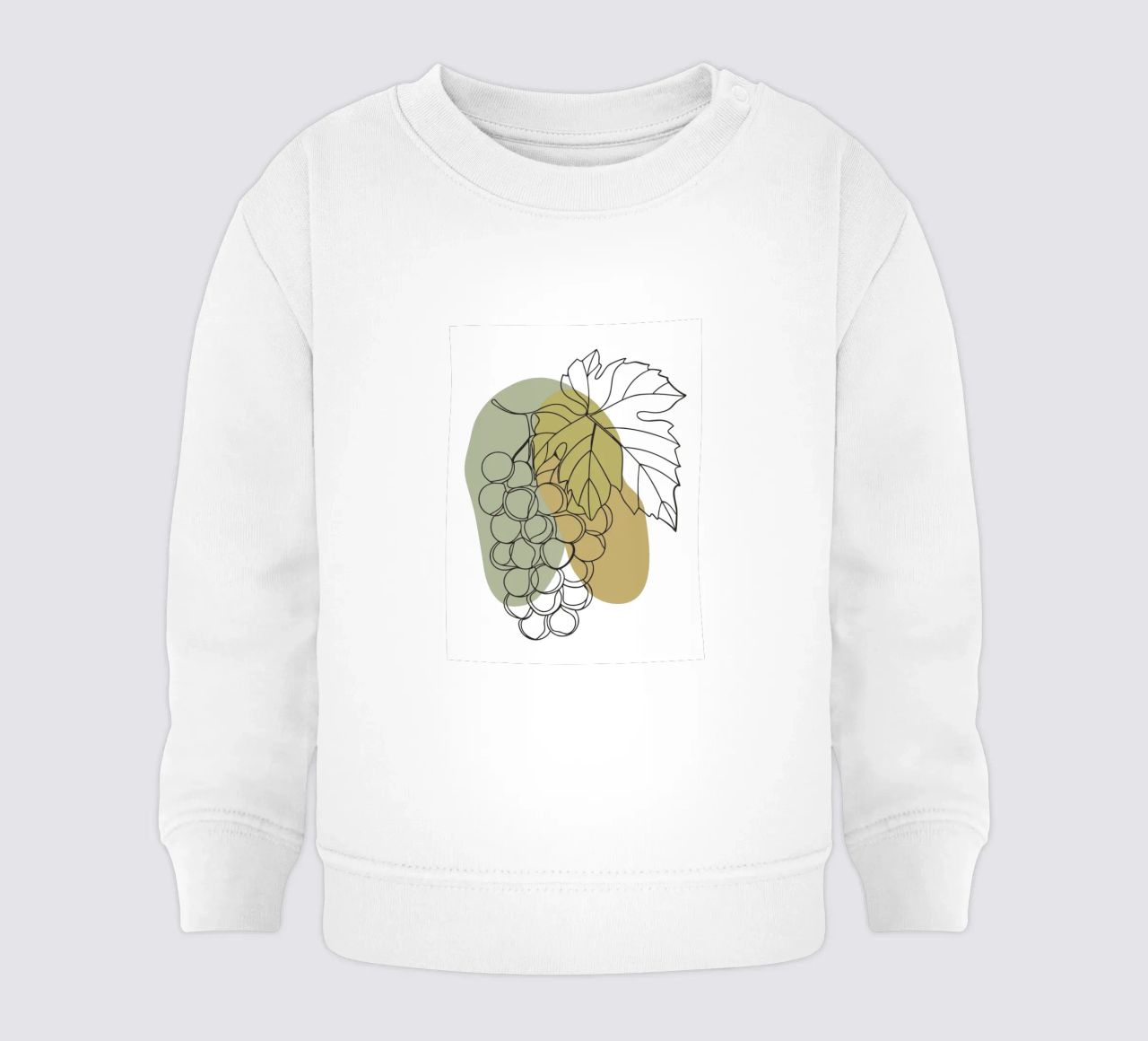 Uva minimalista felpa neonato da RELAXING TOUCH