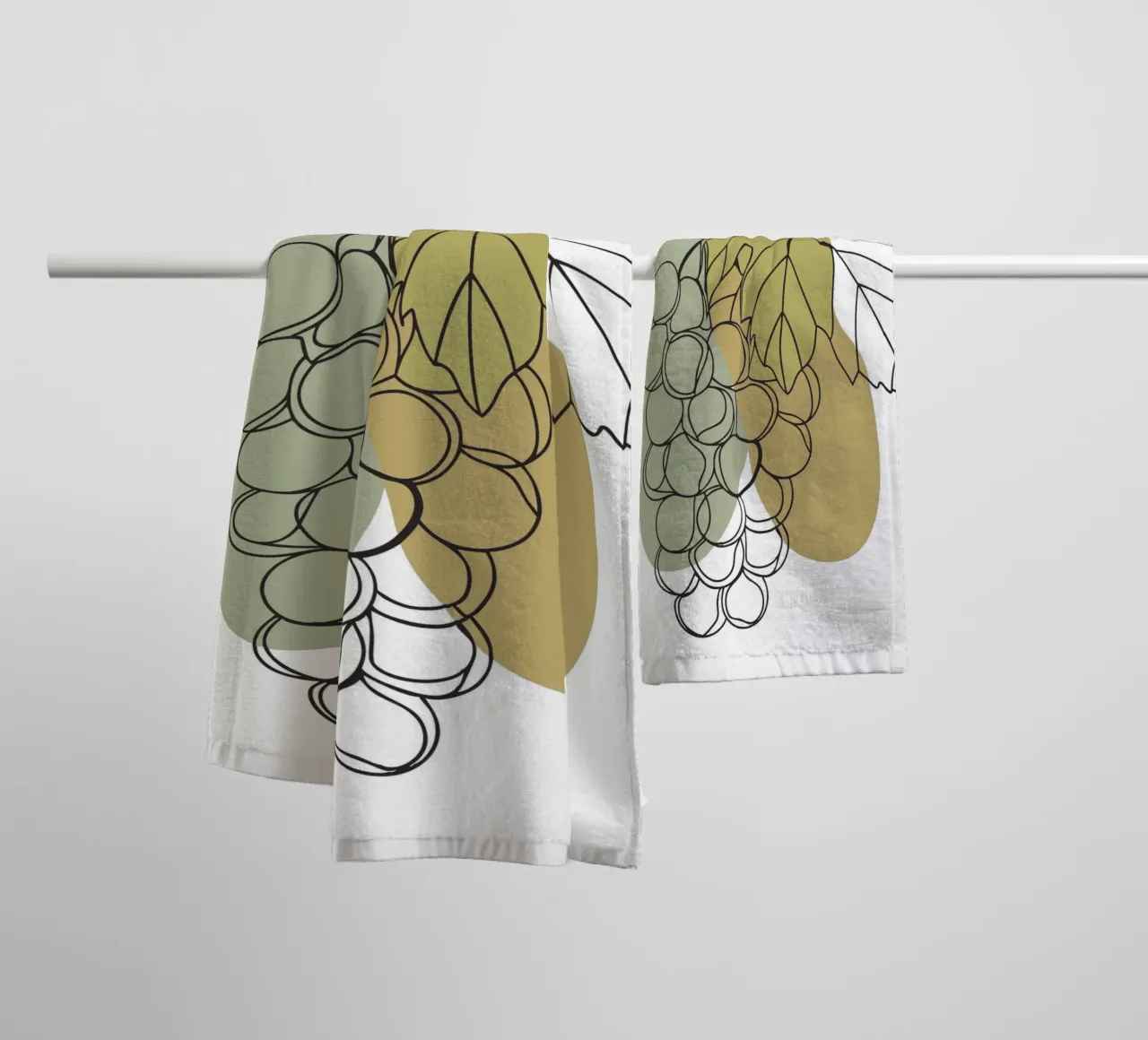 Uva minimalista asciugamano da bagno da RELAXING TOUCH