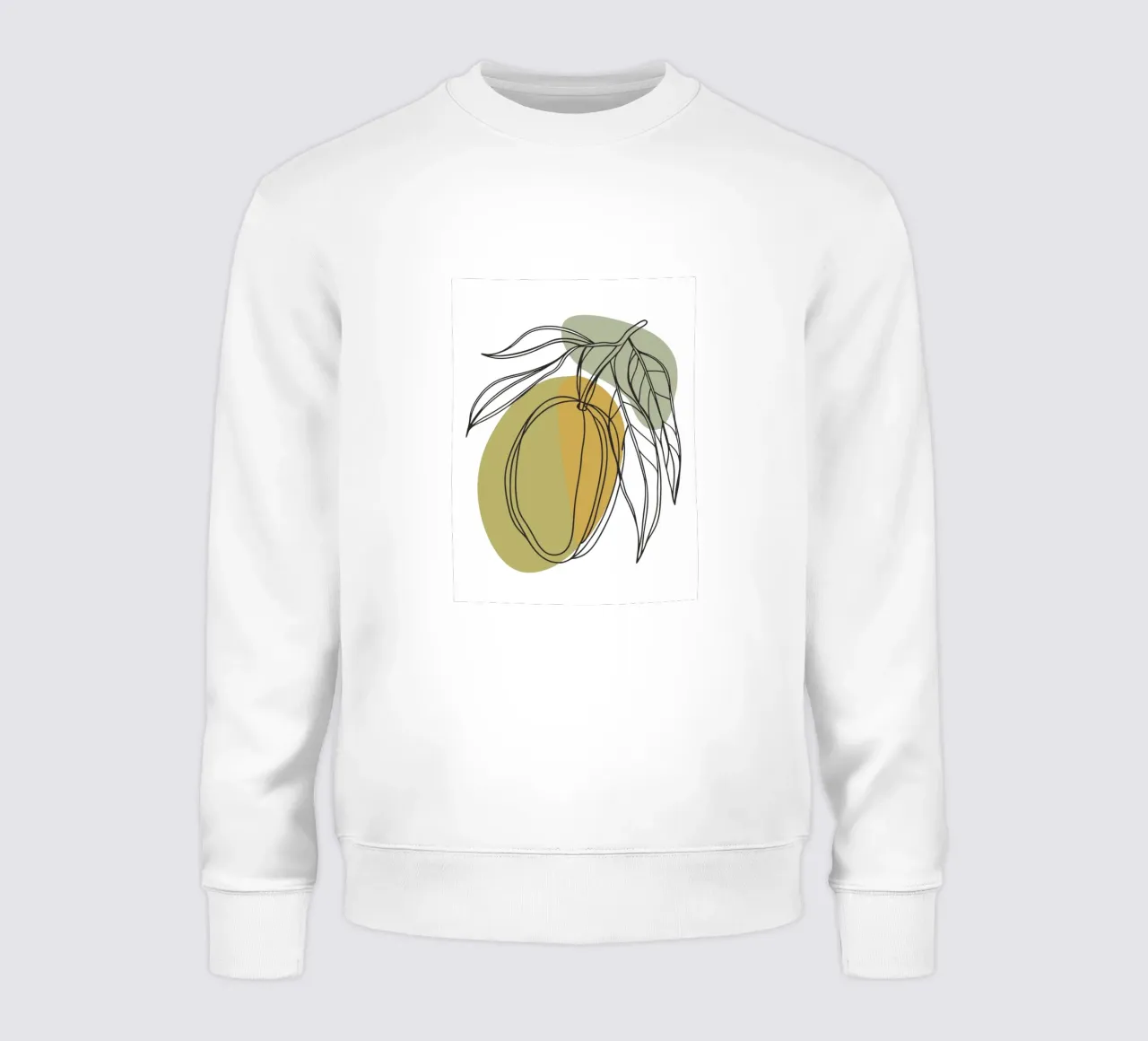 Frutto di mango minimalista felpa da RELAXING TOUCH