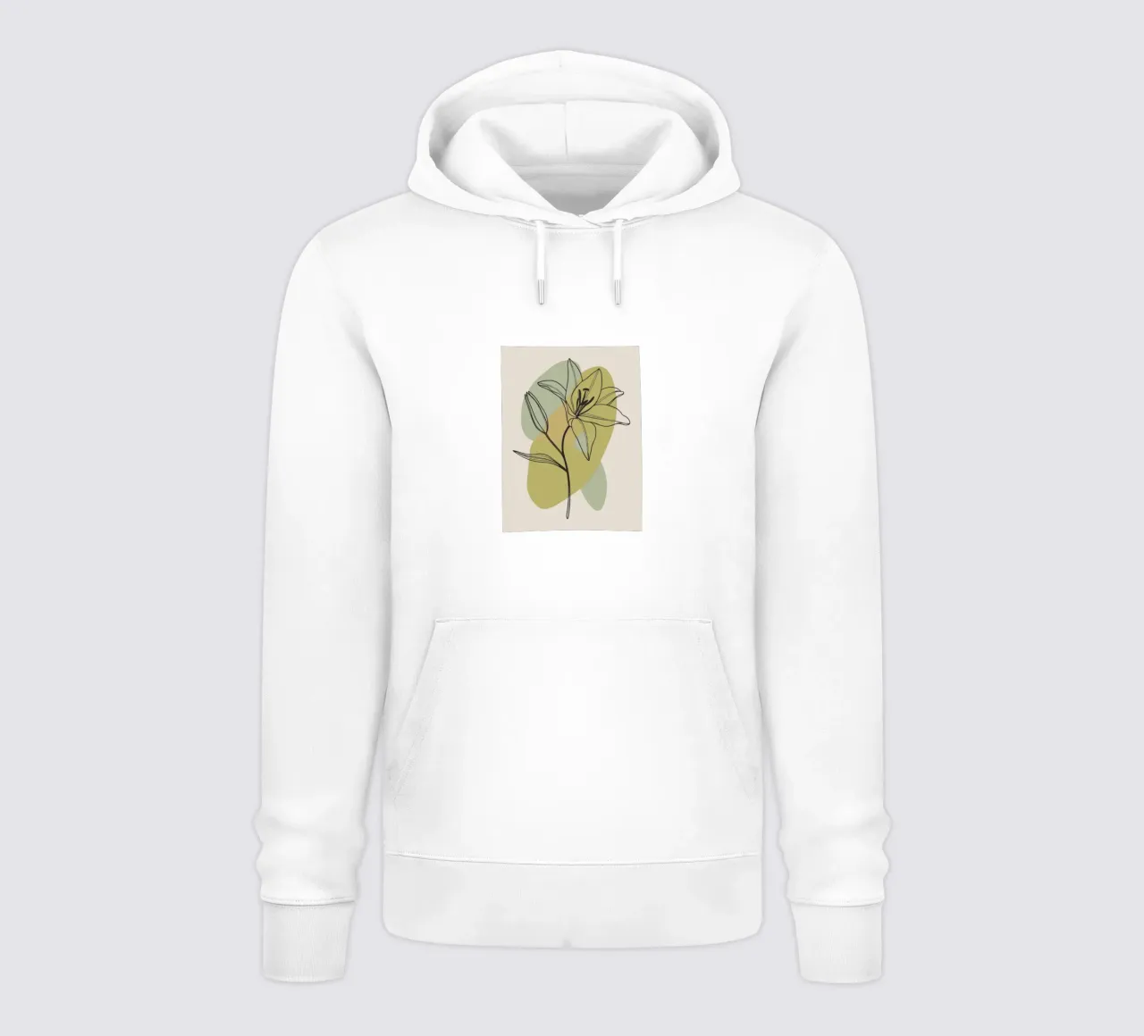 Fiore di giglio felpa con cappuccio da RELAXING TOUCH
