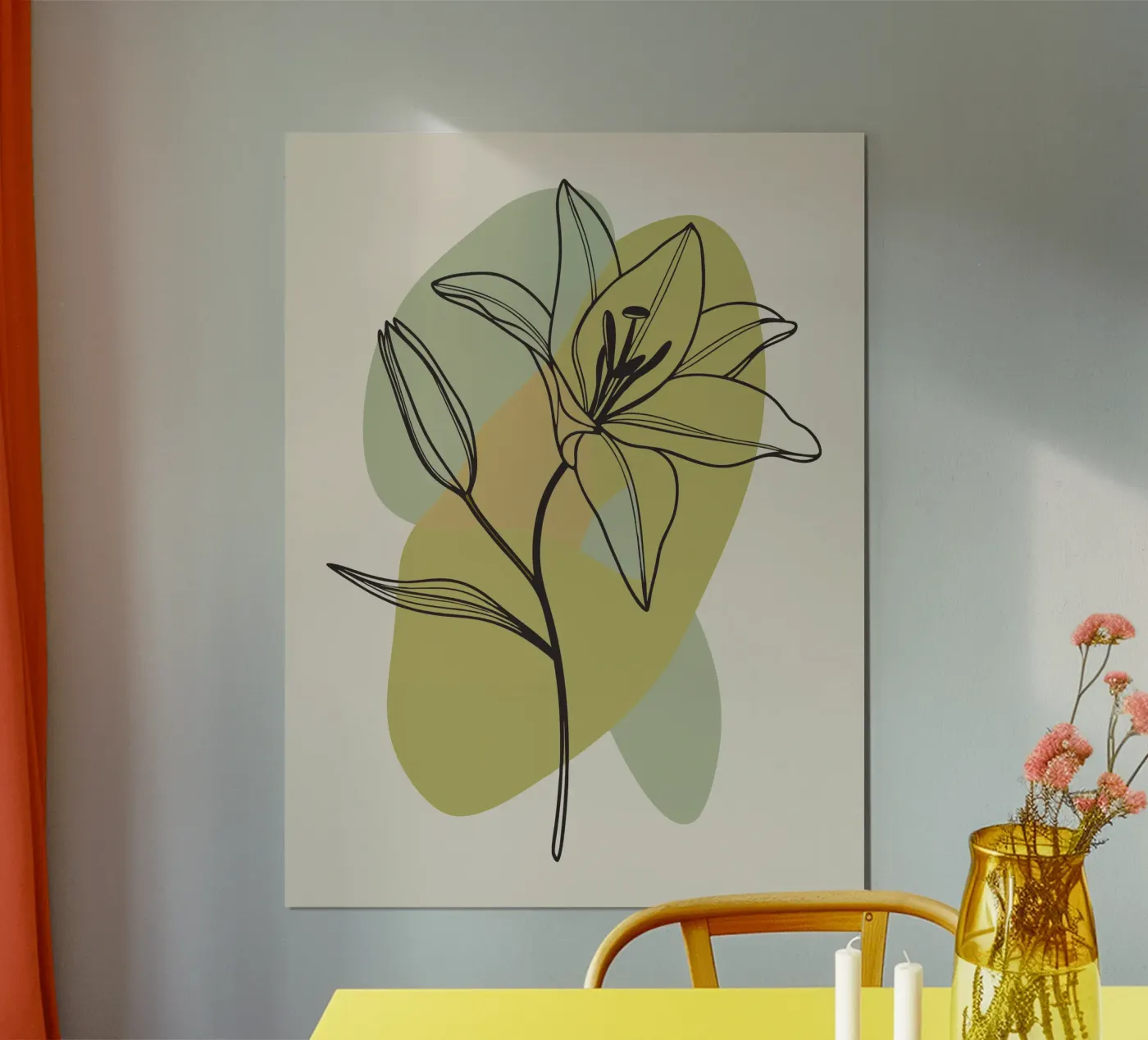Leliebloem poster van RELAXING TOUCH