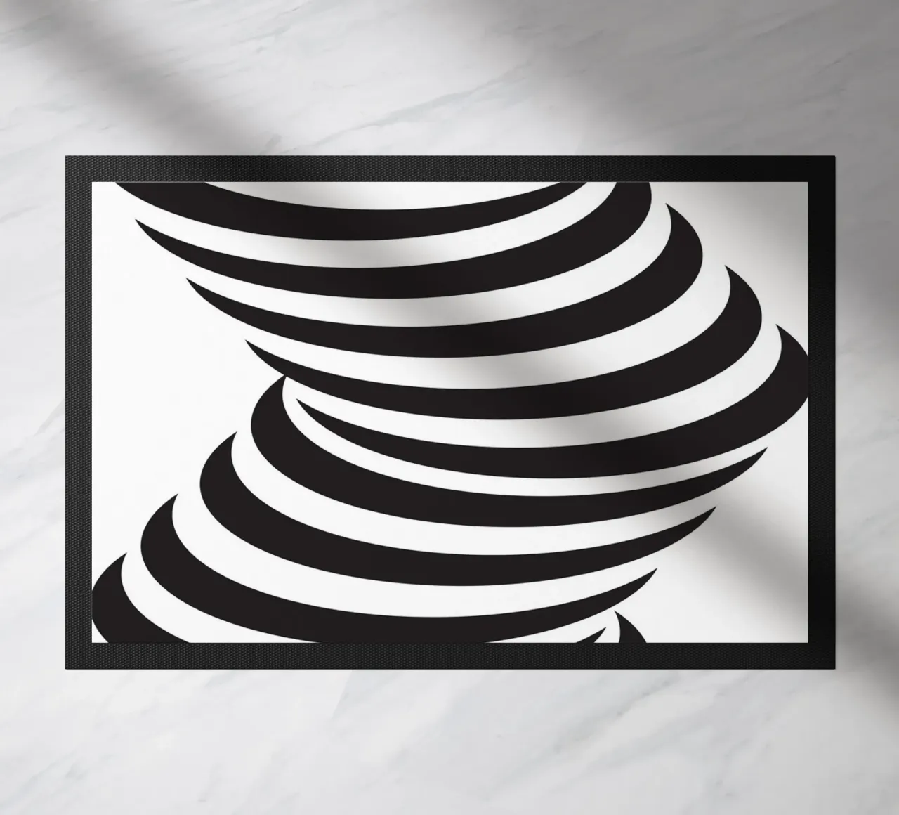 Twist Hypnotic doormat by galihstudio