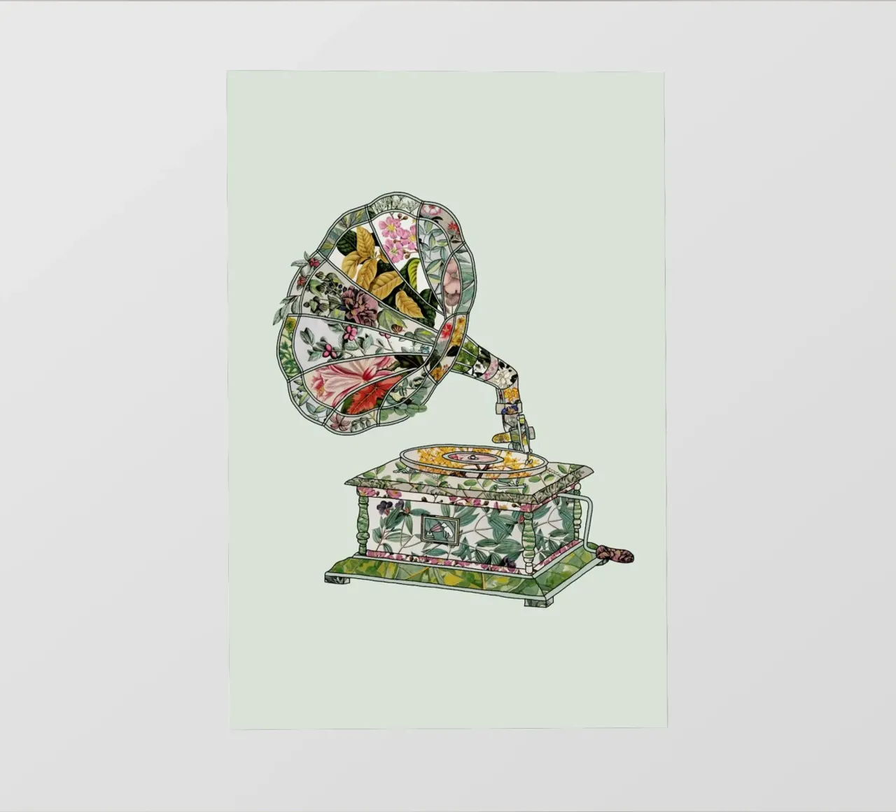 Seeing Sound Vintage Botanical pellicola backlit da Bianca Green