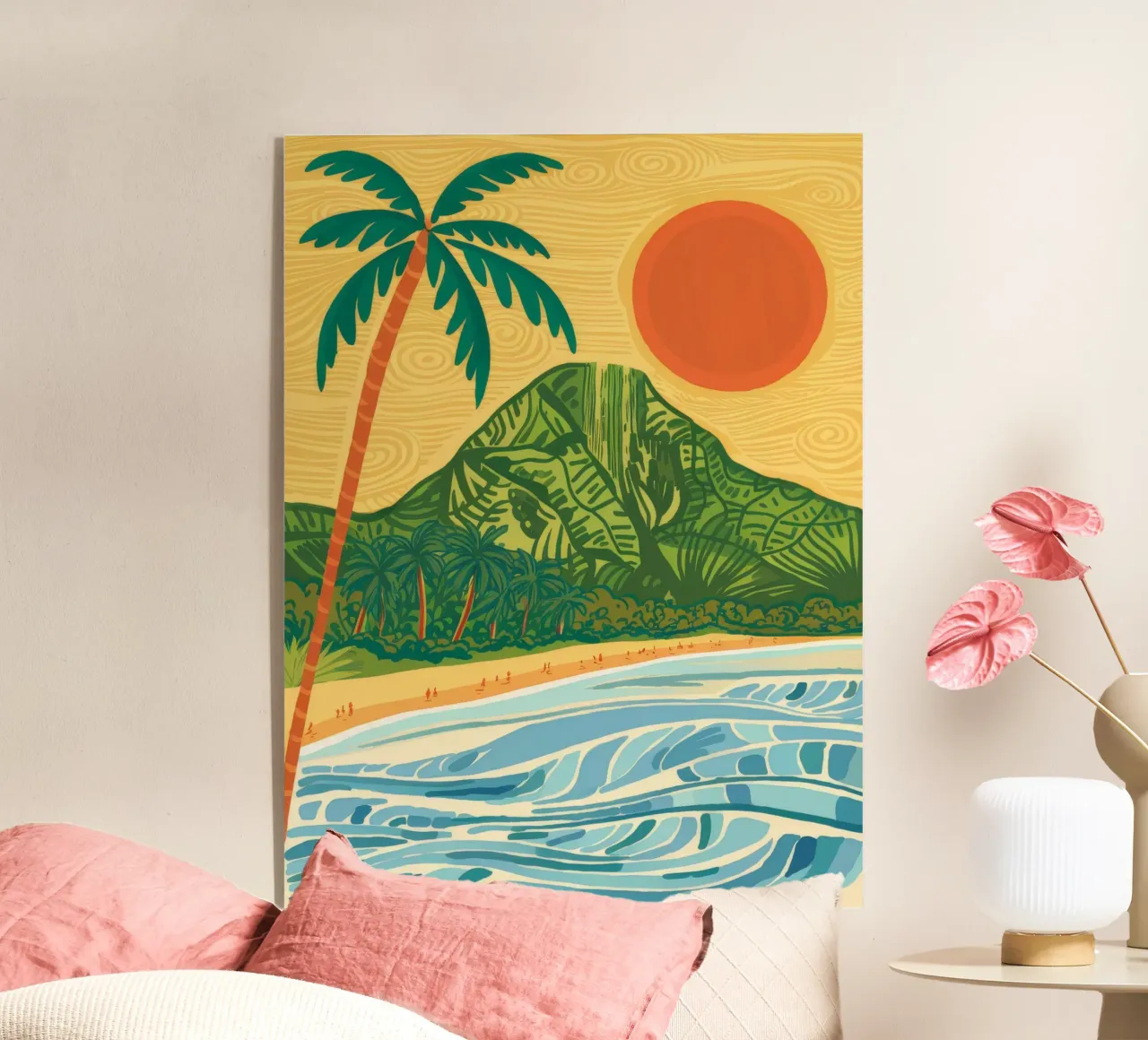 Vulcano Beach Sun plexiglass da Haven Mirage