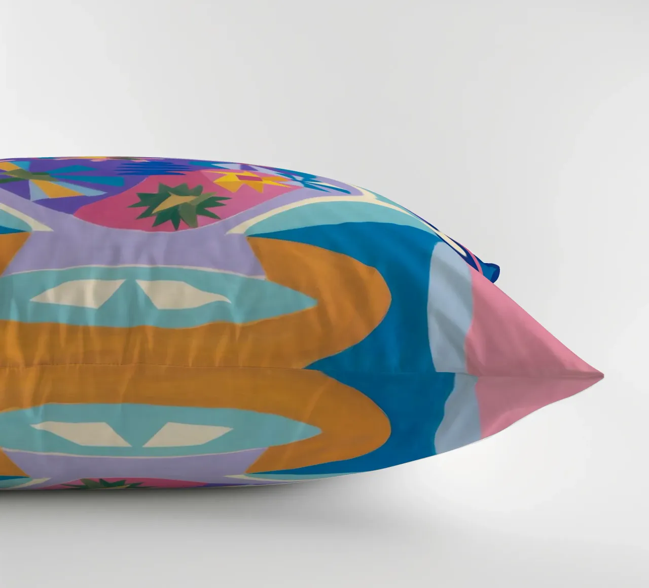 Abstract Teapot Bloom decorative cushion by Haven Mirage
