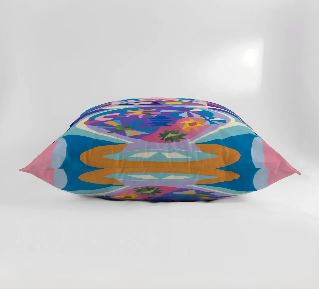 Abstract Teapot Bloom decorative cushion by Haven Mirage