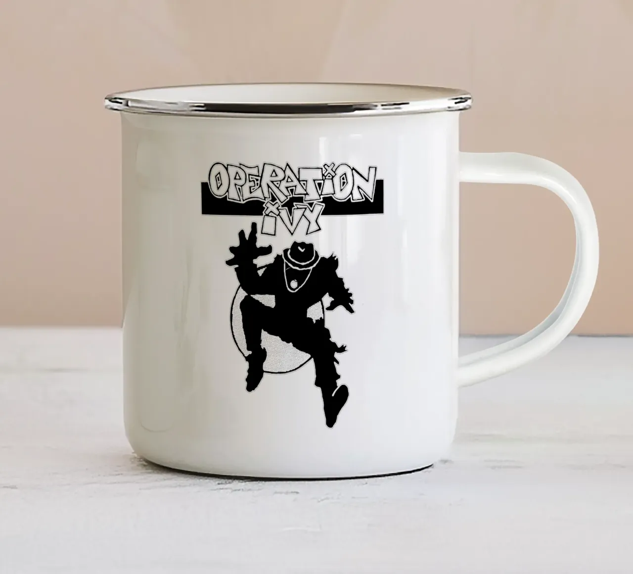 Operation Ivy, The OG East Bay Sound tazza in smalto da Aranduts