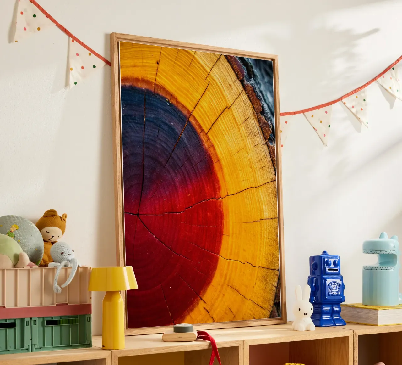 Ornement en forme d'anneau plexiglas de zetazone