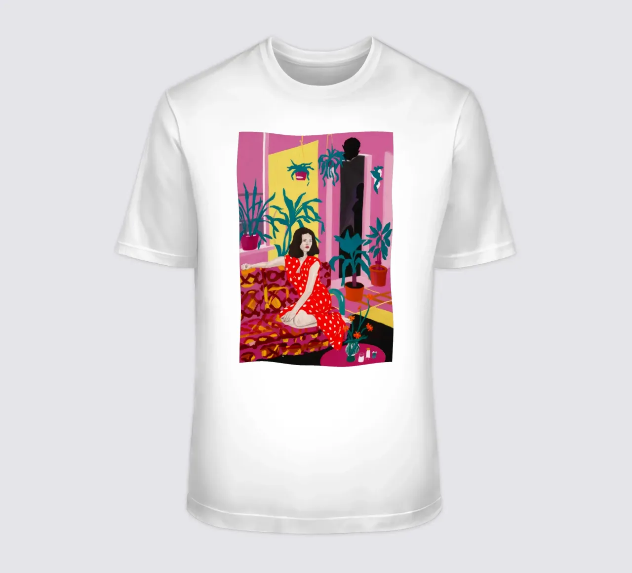 Polka Dot Repose t-shirt by Chroma Haven