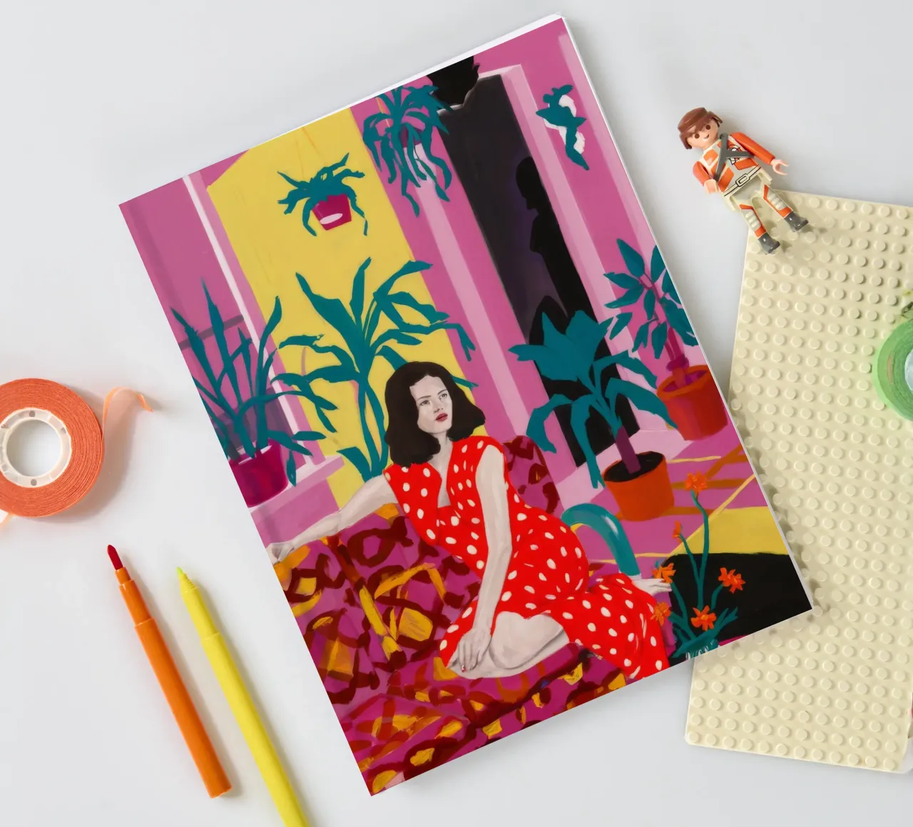 Polka Dot Repose notebook by Chroma Haven