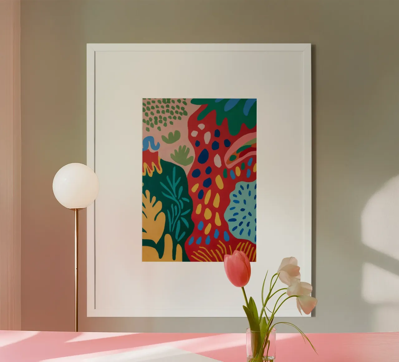 Giungla Pop Astratta poster da Lumi Eyes