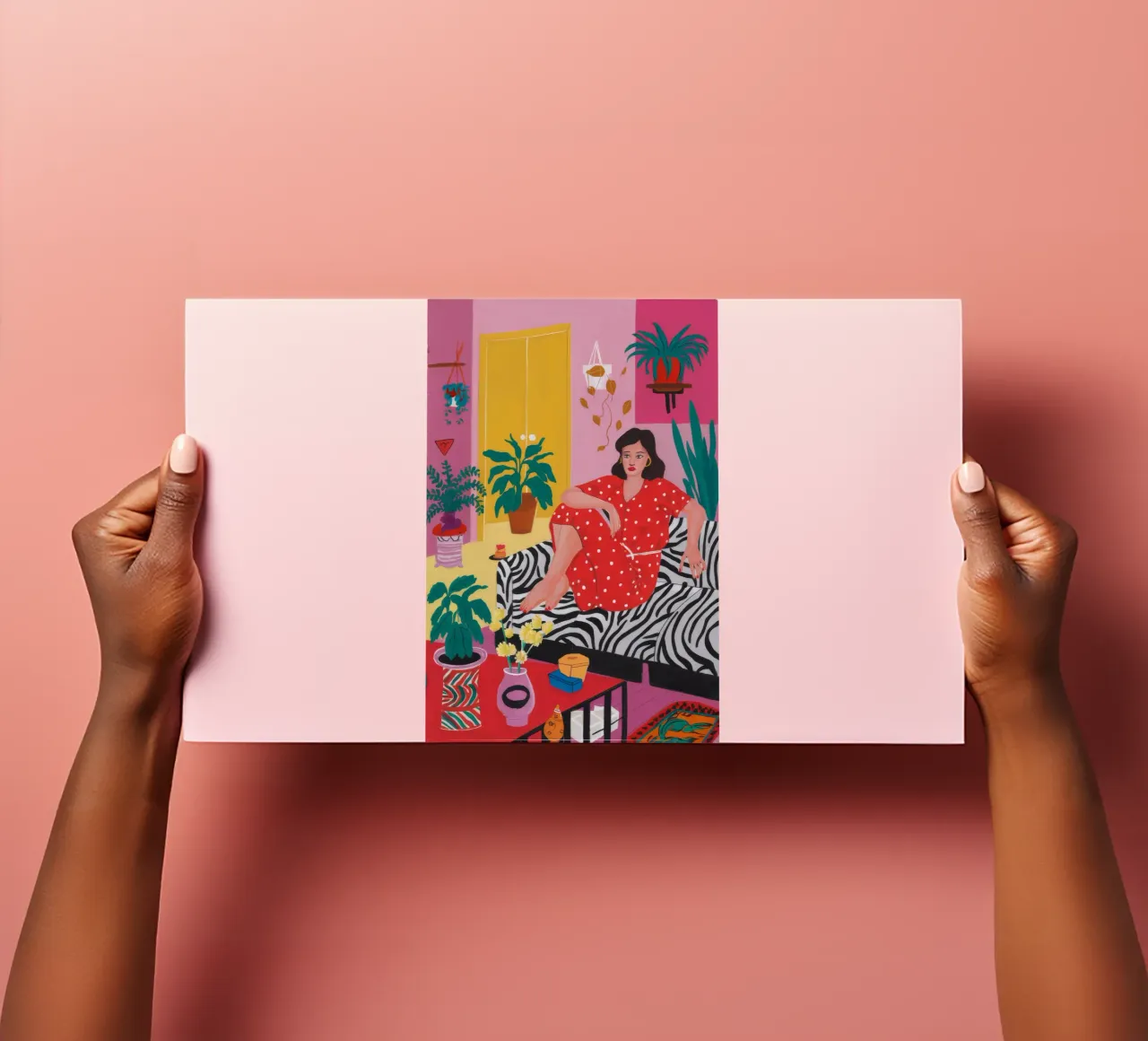 Rendez-vous du tapis zébré planche autocollant de Chroma Haven