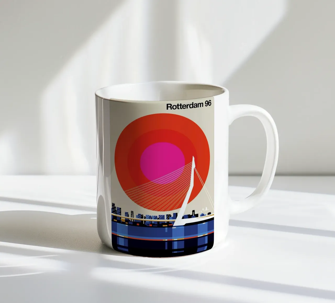 Rotterdam 96 tazza in ceramica da Bo Lundberg
