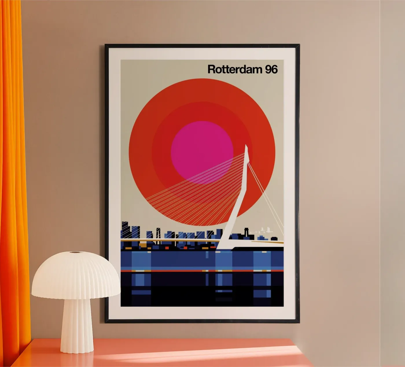 Rotterdam 96 poster da Bo Lundberg