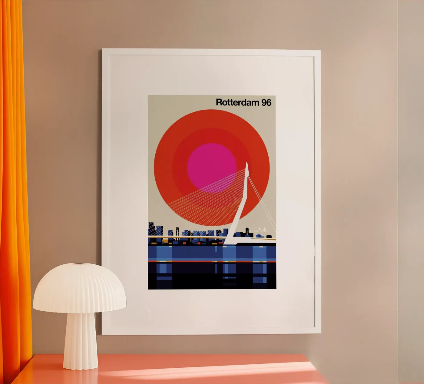 Rotterdam 96 poster da Bo Lundberg