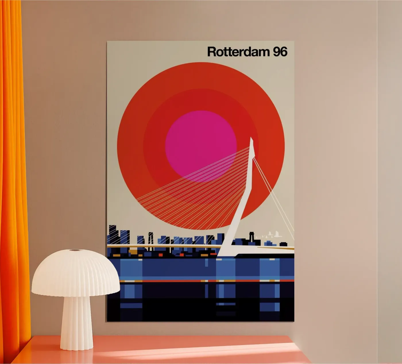 Rotterdam 96 poster da Bo Lundberg