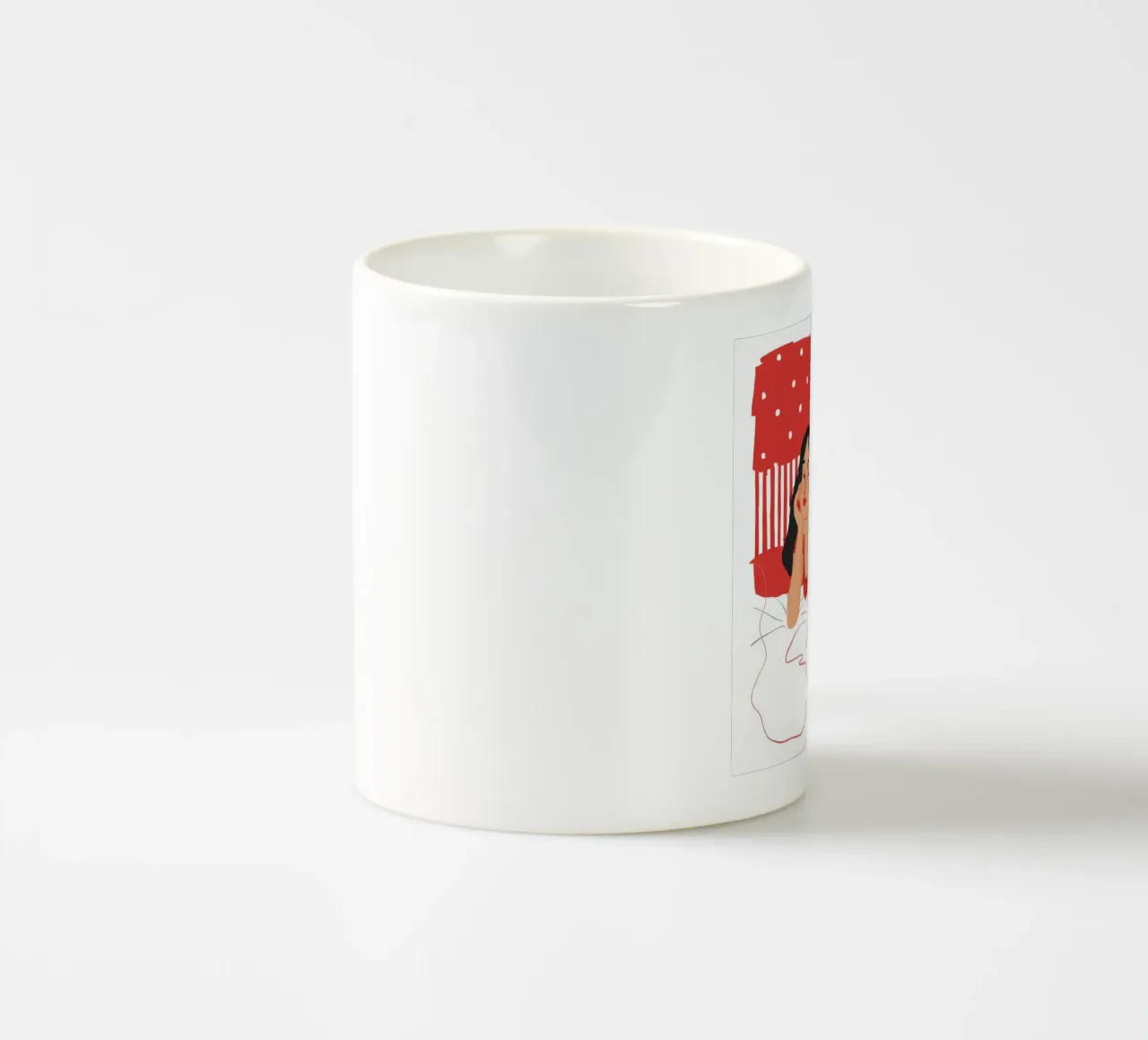 Melodie di Red Reverie tazza in ceramica da Haven Mirage