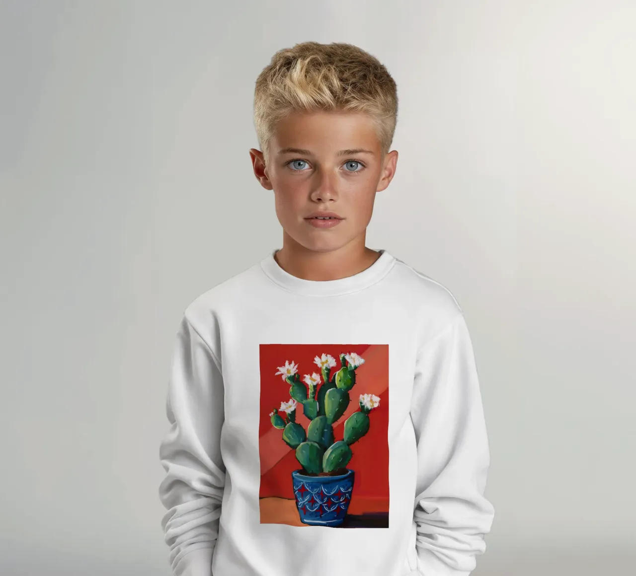 L'audacia della fioritura dei cactus felpa bambino da Chroma Haven