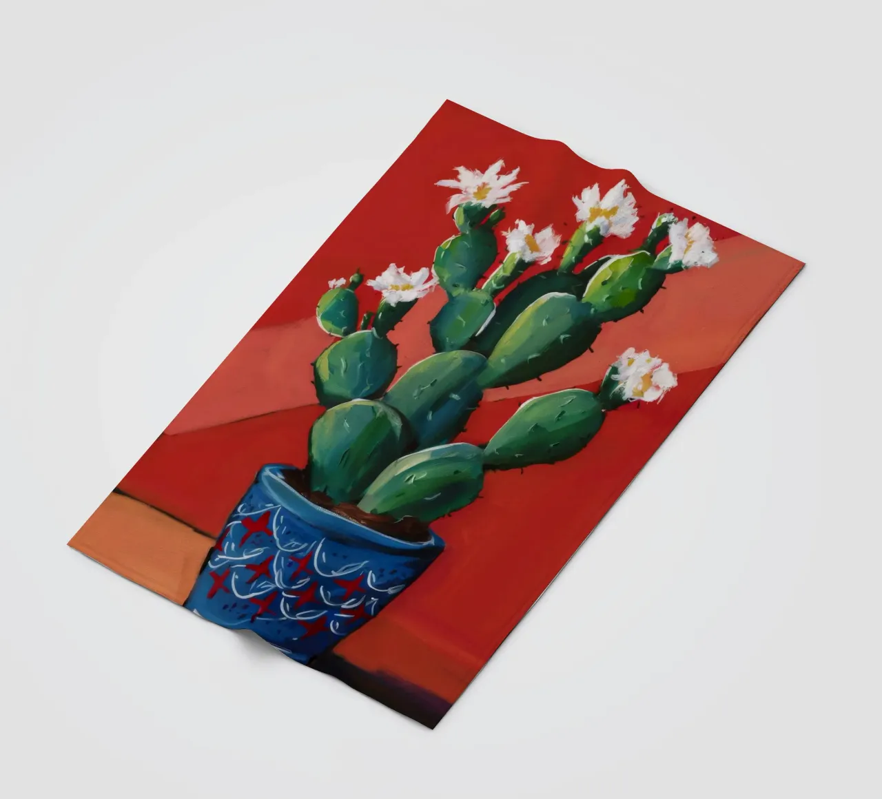 L'audacia della fioritura dei cactus coperta in pile da Chroma Haven