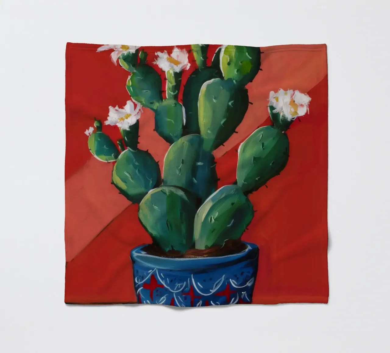 L'audacia della fioritura dei cactus coperta in pile da Chroma Haven