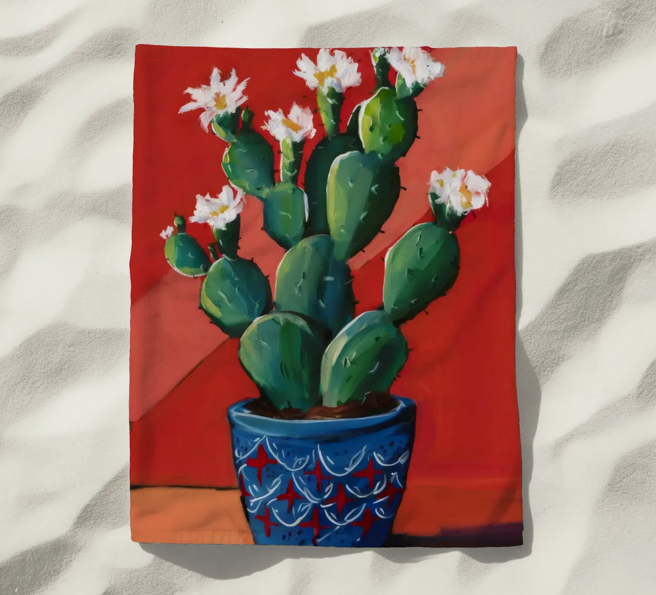 L'audacia della fioritura dei cactus telo mare da Chroma Haven
