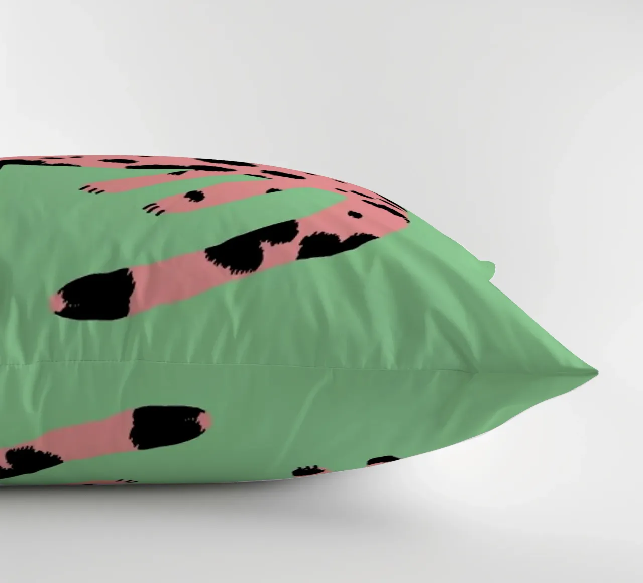Pink Dalmatian cuscino da Lora O'Callaghan