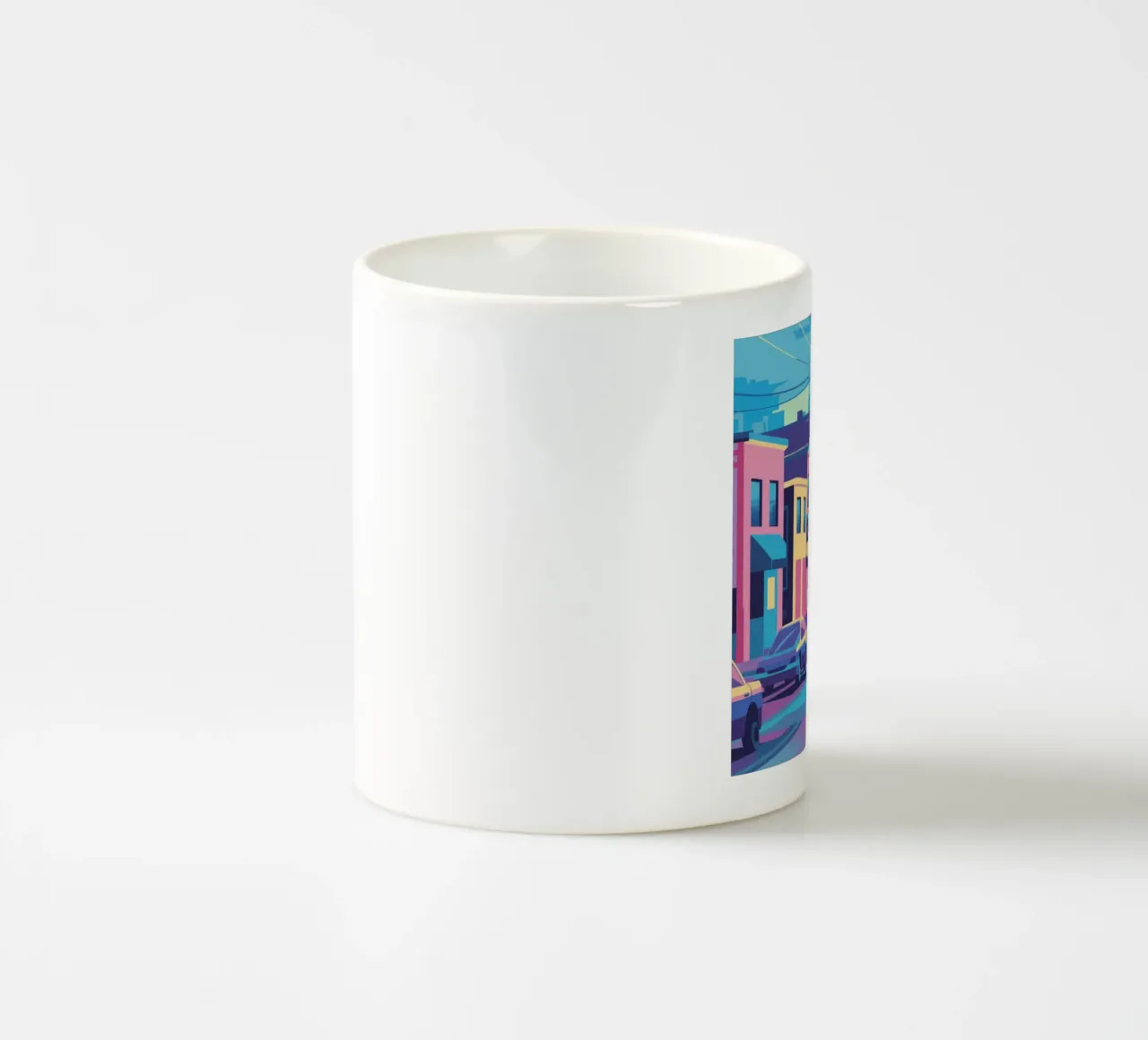 Tonalità della via del tramonto tazza in ceramica da Chroma Haven