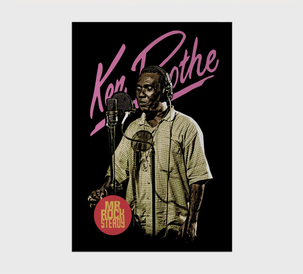 Ken Boothe - Mr. Rocksteady notebook by Aranduts