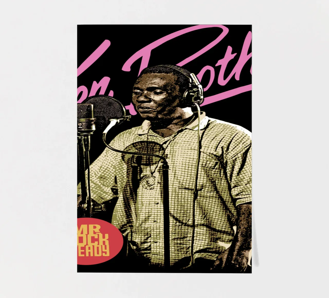 Ken Boothe - Mr. Rocksteady foglio adesivo da Aranduts