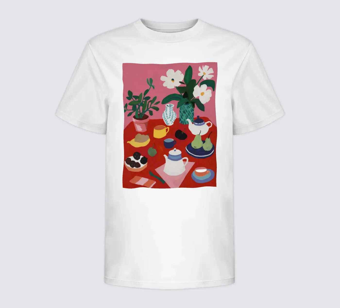 Tea Time Tranquility Kinder T-Shirt von Haven Mirage