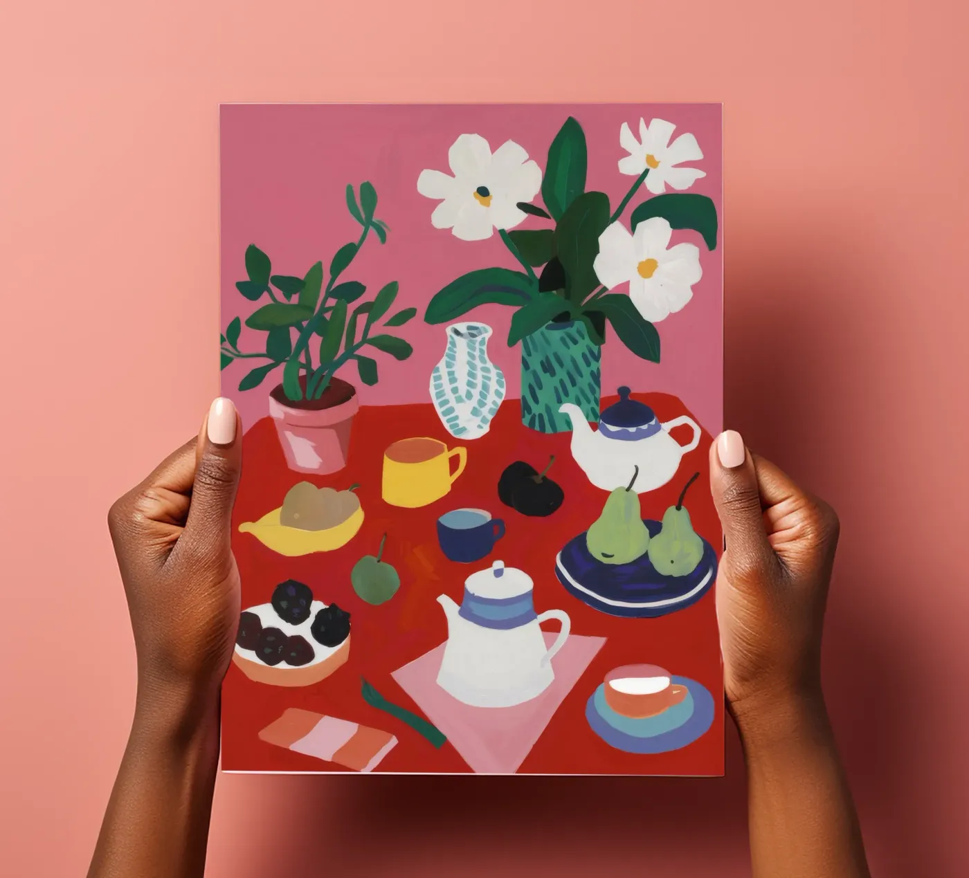 Theetijd Rust stickervel van Haven Mirage