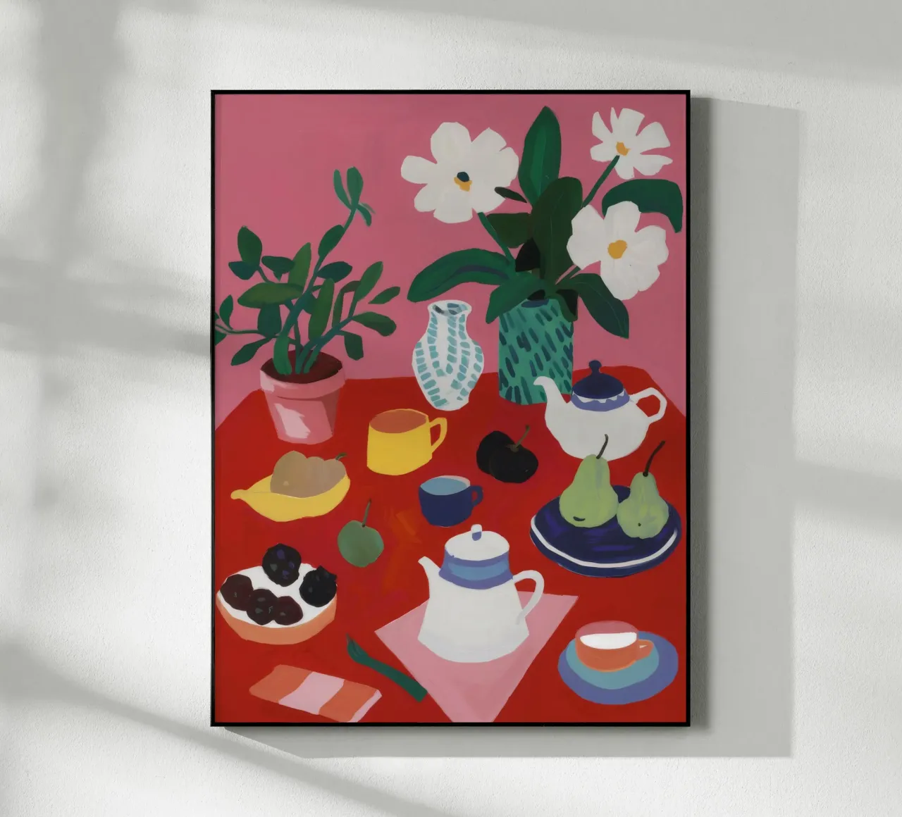 Tea Time Tranquility Acryl-Glas von Haven Mirage