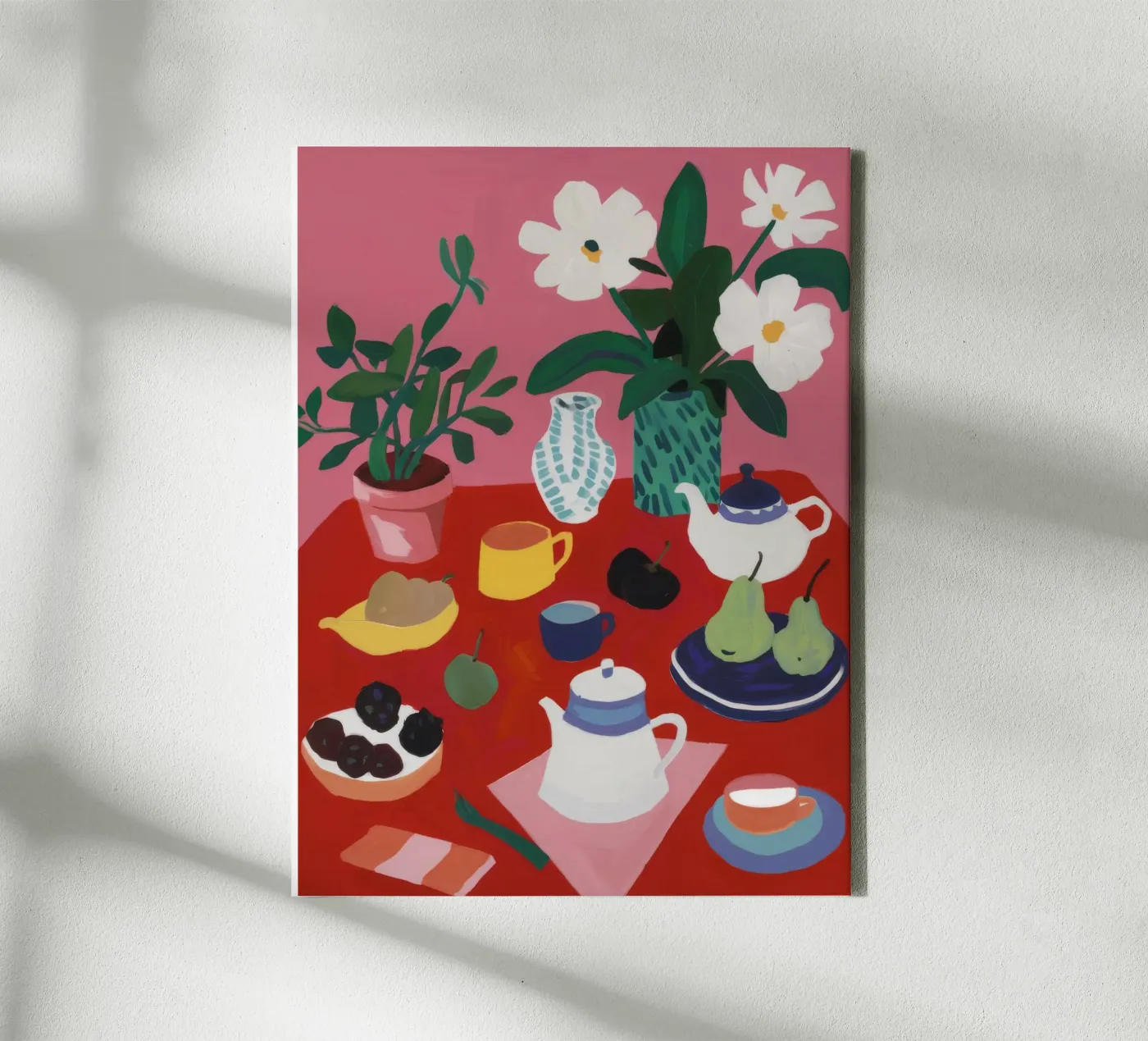 Tea Time Tranquility canvas by Haven Mirage
