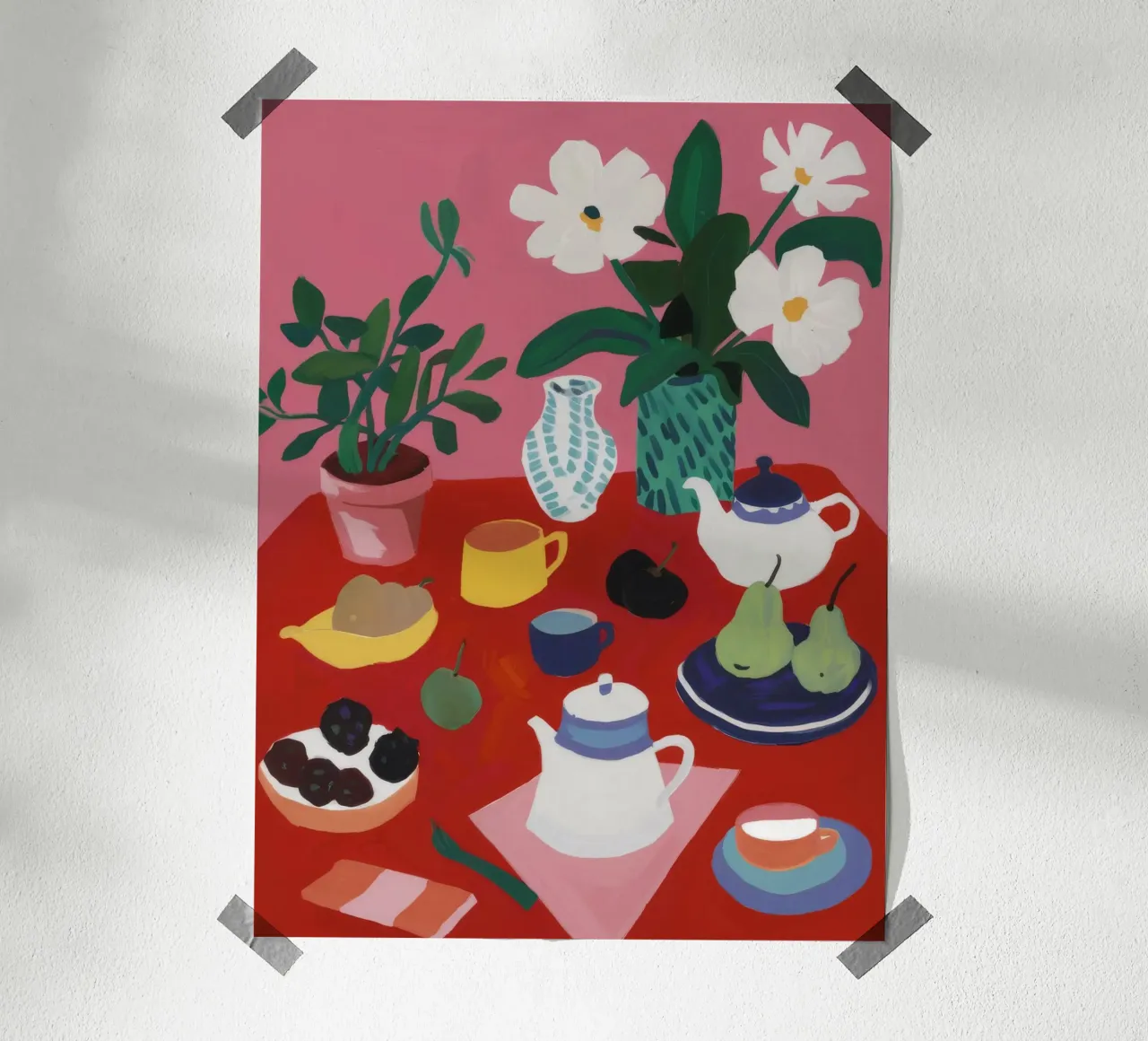 Tea Time Tranquility poster by Haven Mirage