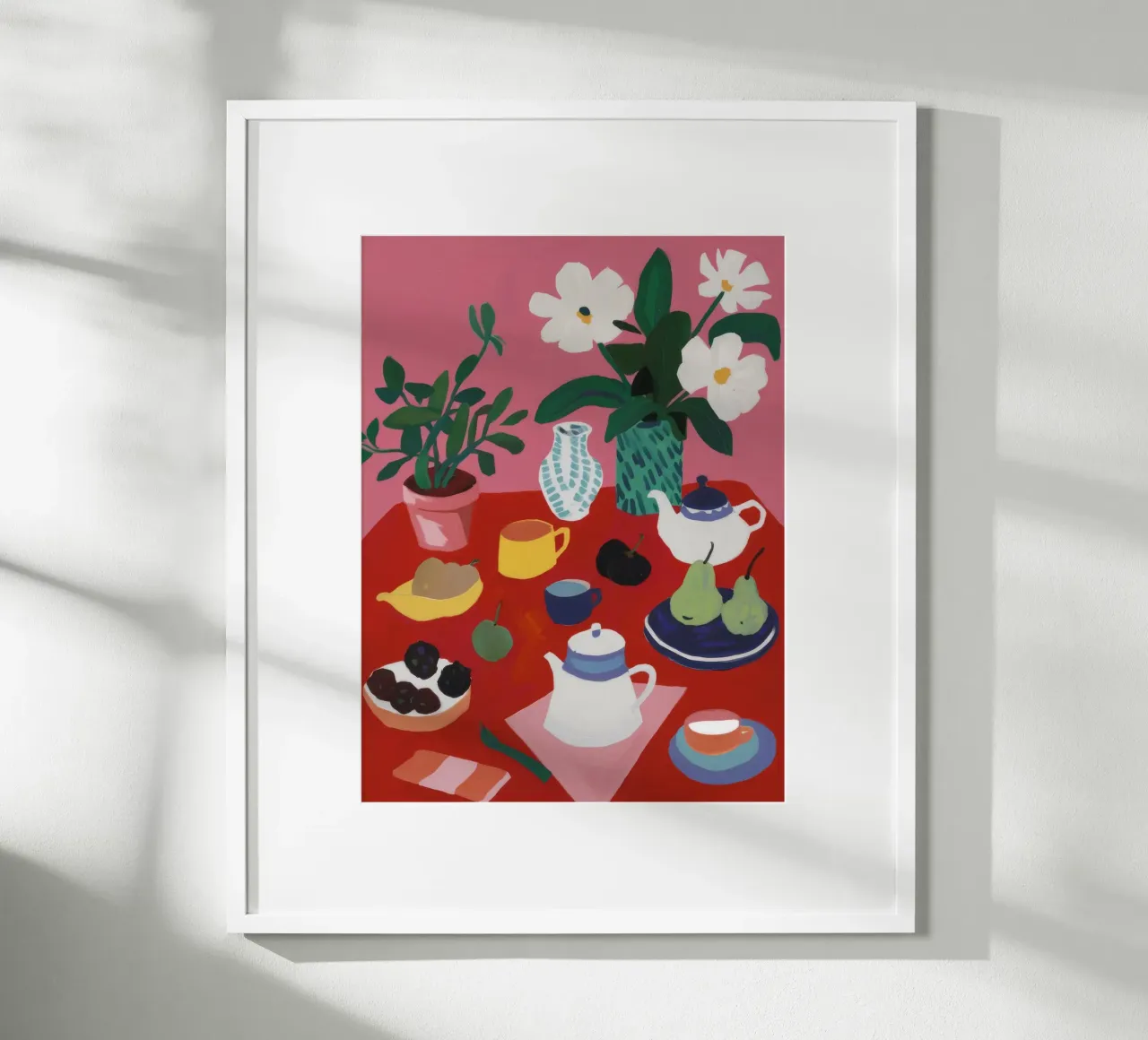 Tea Time Tranquility poster by Haven Mirage