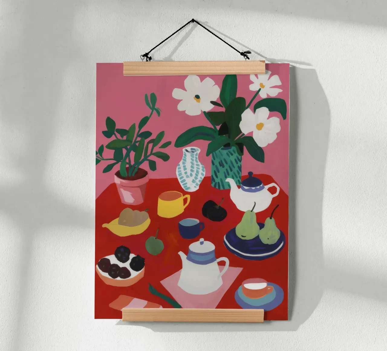 Tea Time Tranquility poster by Haven Mirage