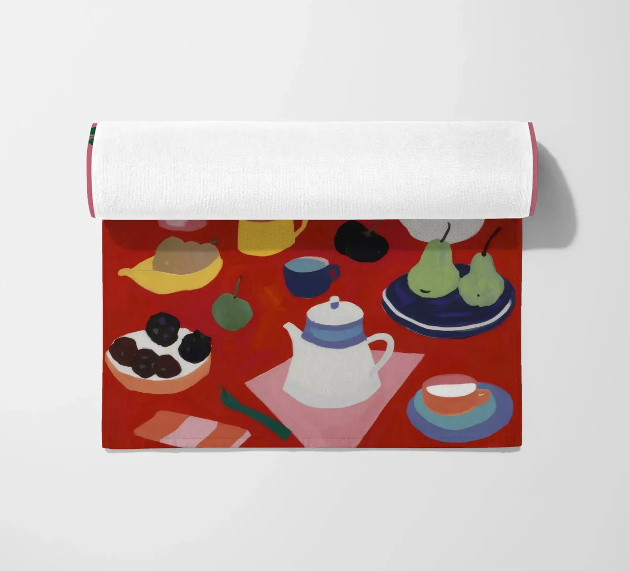 Tranquillità all'ora del tè telo mare da Haven Mirage