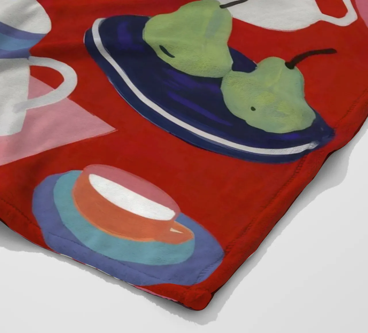 Tea Time Tranquility Fleecedecke von Haven Mirage