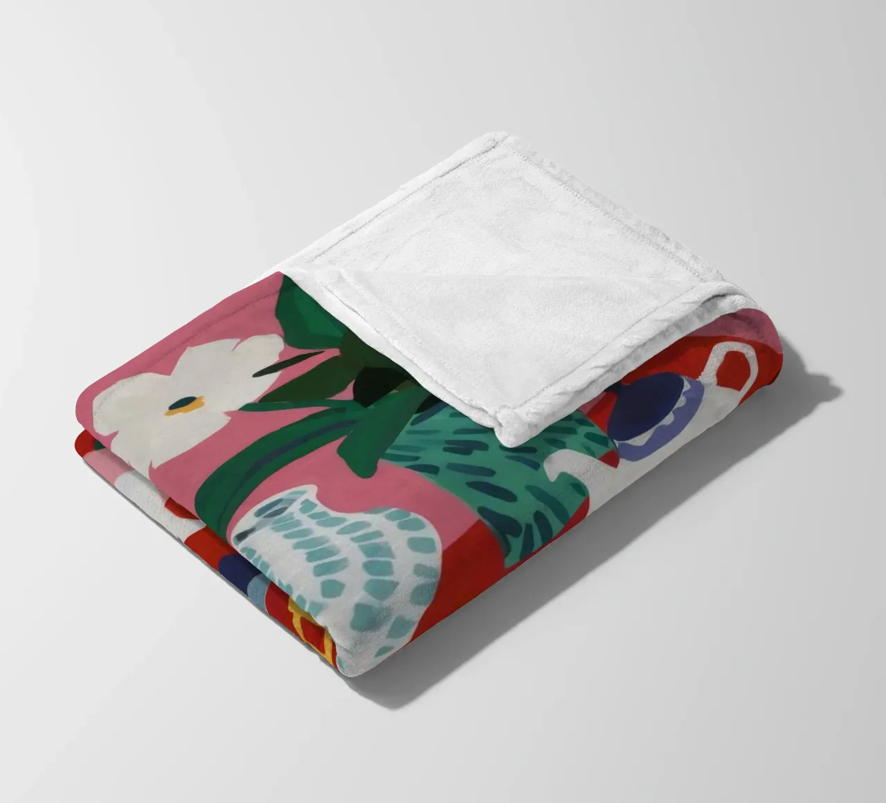 Tea Time Tranquility Fleecedecke von Haven Mirage