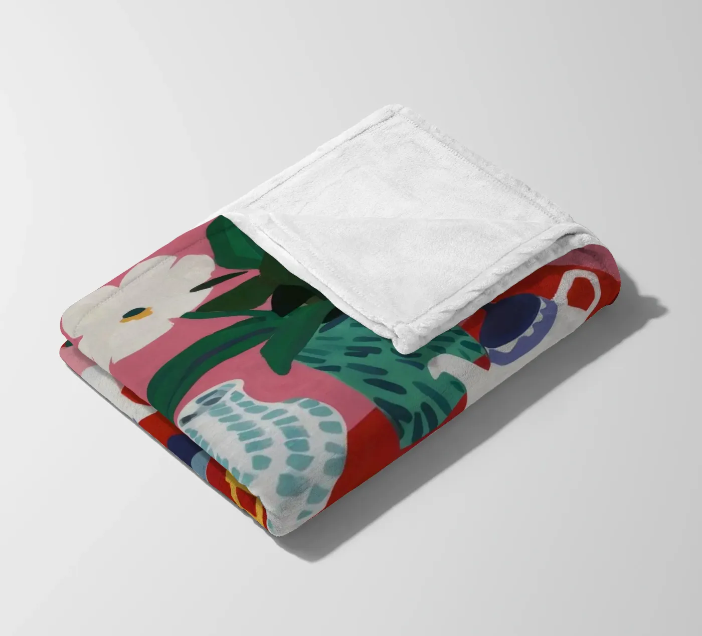 Tea Time Tranquility plaid polaire de Haven Mirage