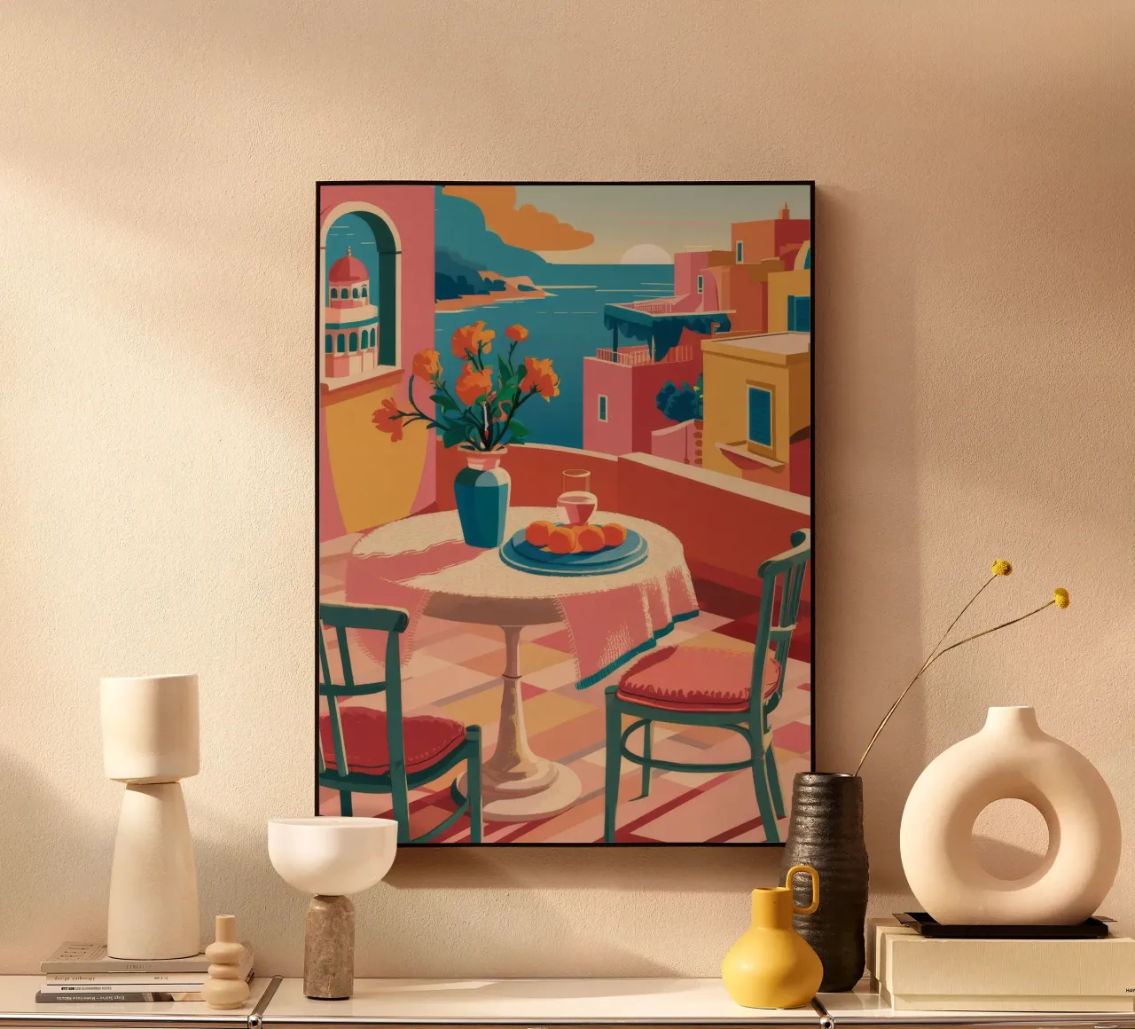 Terrazza Cafe Vista plexiglass da Chroma Haven