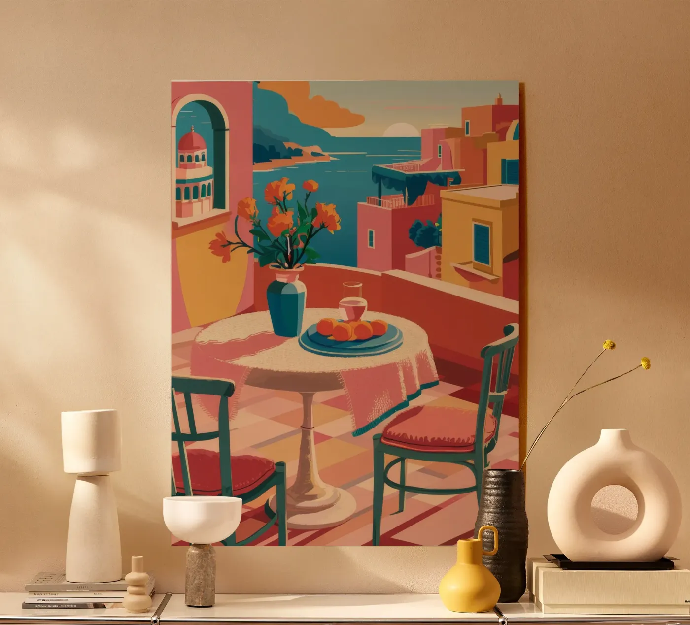 Terrace Cafe Vista plexiglass da Chroma Haven