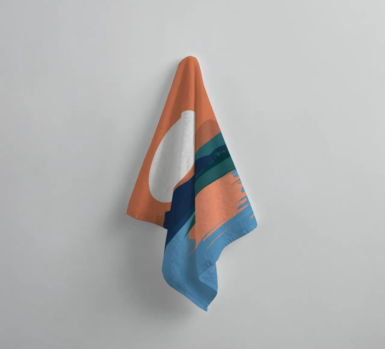 Schemering Meer Reflectie badhanddoek van Stone Patina